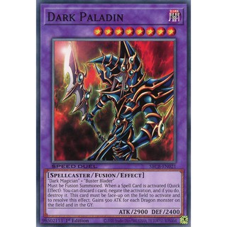 [ Zare Yugioh ] Lá bài thẻ bài SBCB-EN021 - Dark Paladin