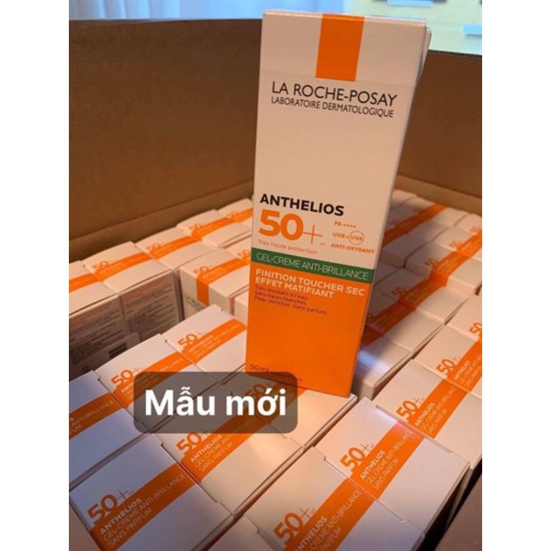 [HÀNG CTY - CÓ TEM PHỤ] Kem chống nắng Laroche-Posay Gel Cream Dry Touch SPF 50+ (50ml)