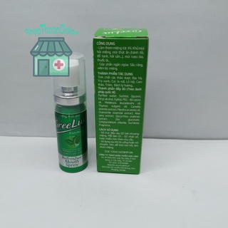 Xịt thơm miệng thảo dược Greelux chai 12ml