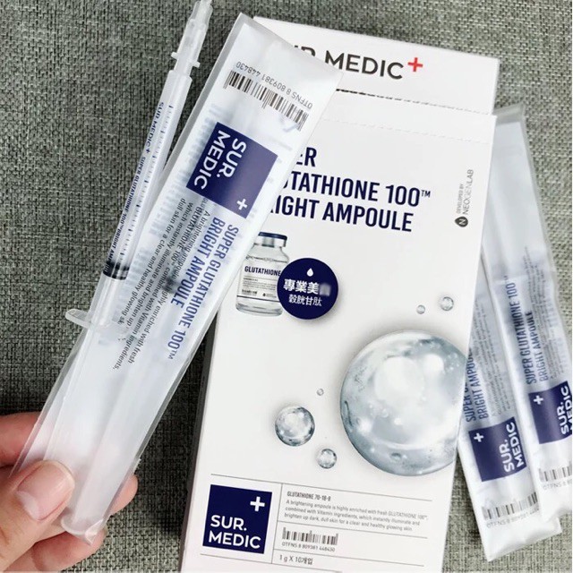 Tinh chất trắng da ampoule neogen sur medic glutathione