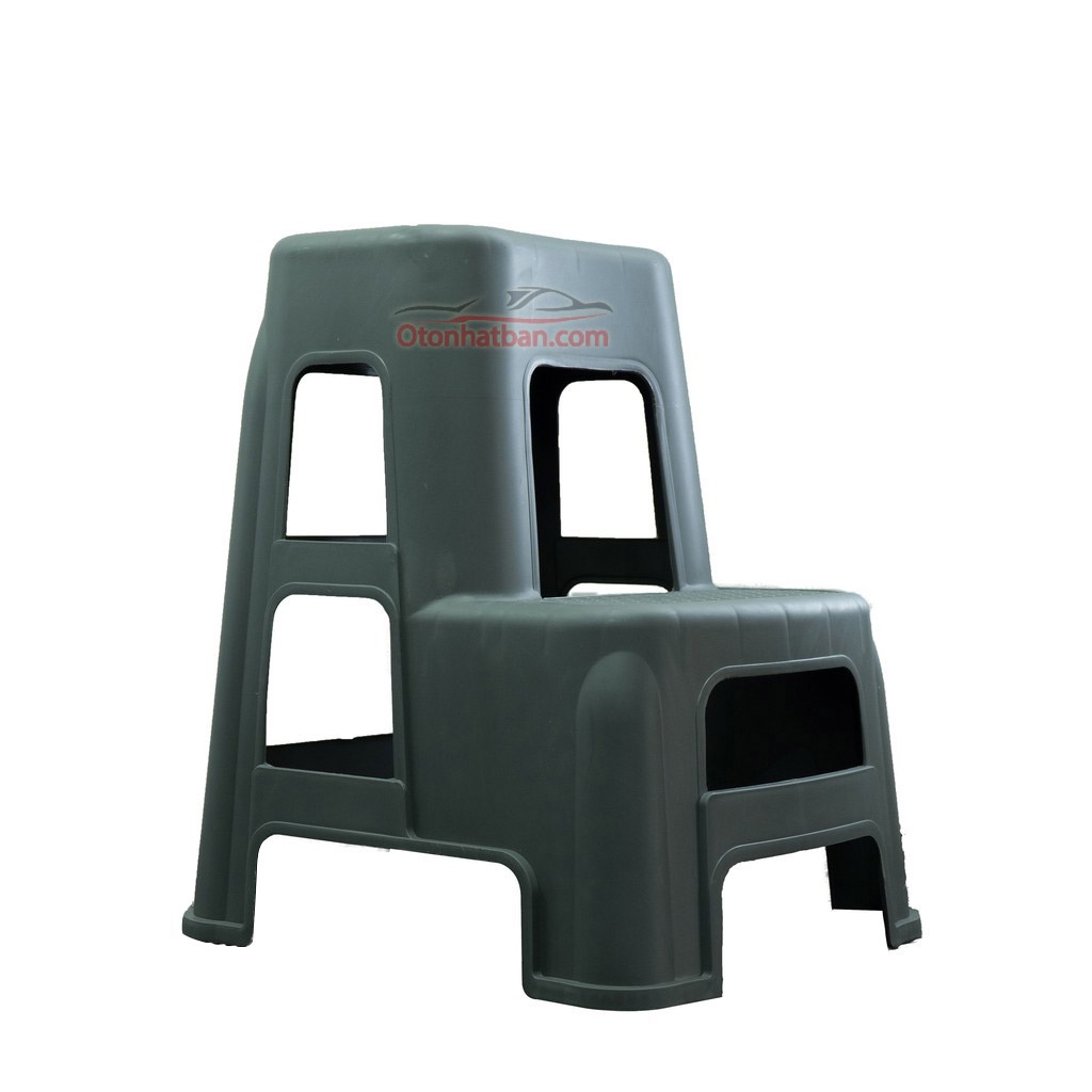 Ghế nhựa hai tầng rửa xe ô tô, thay dầu ô tô Taiwan ghế PVC nhựa chịu lực 200kg Nhật Bản Mart