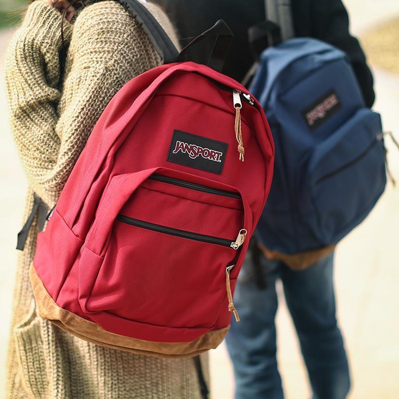 JANSPORT Ba Lô Da Thể Thao Năng Động Cho Cặp Đôi