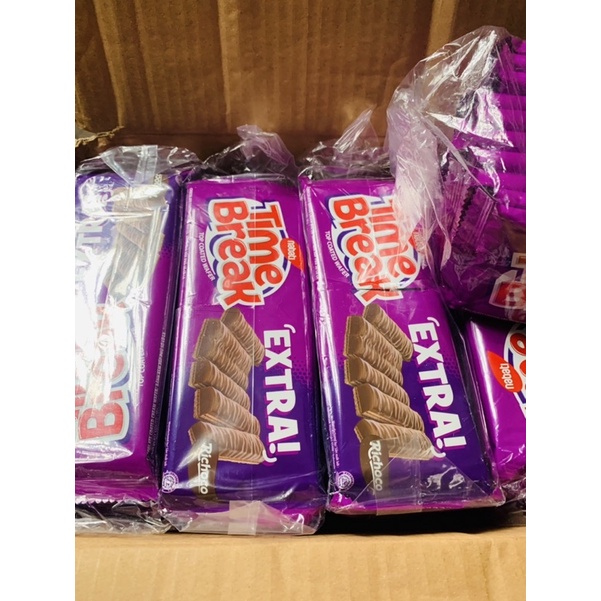 Bánh Nabati Time Break phủ socola