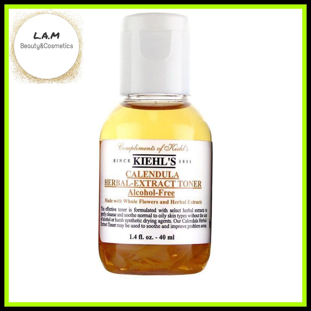 Kiehl's / Kiehls TONER HOA CÚC Calendula Herbal Extract Alcohol-Free 40ml