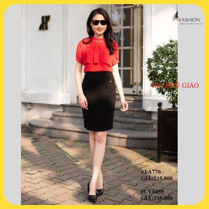 Áo Nhún Bèo TA770 MC Fashion Tay Tay Cộc Mịn Nhẹ Thoáng Mát Không Nhăn