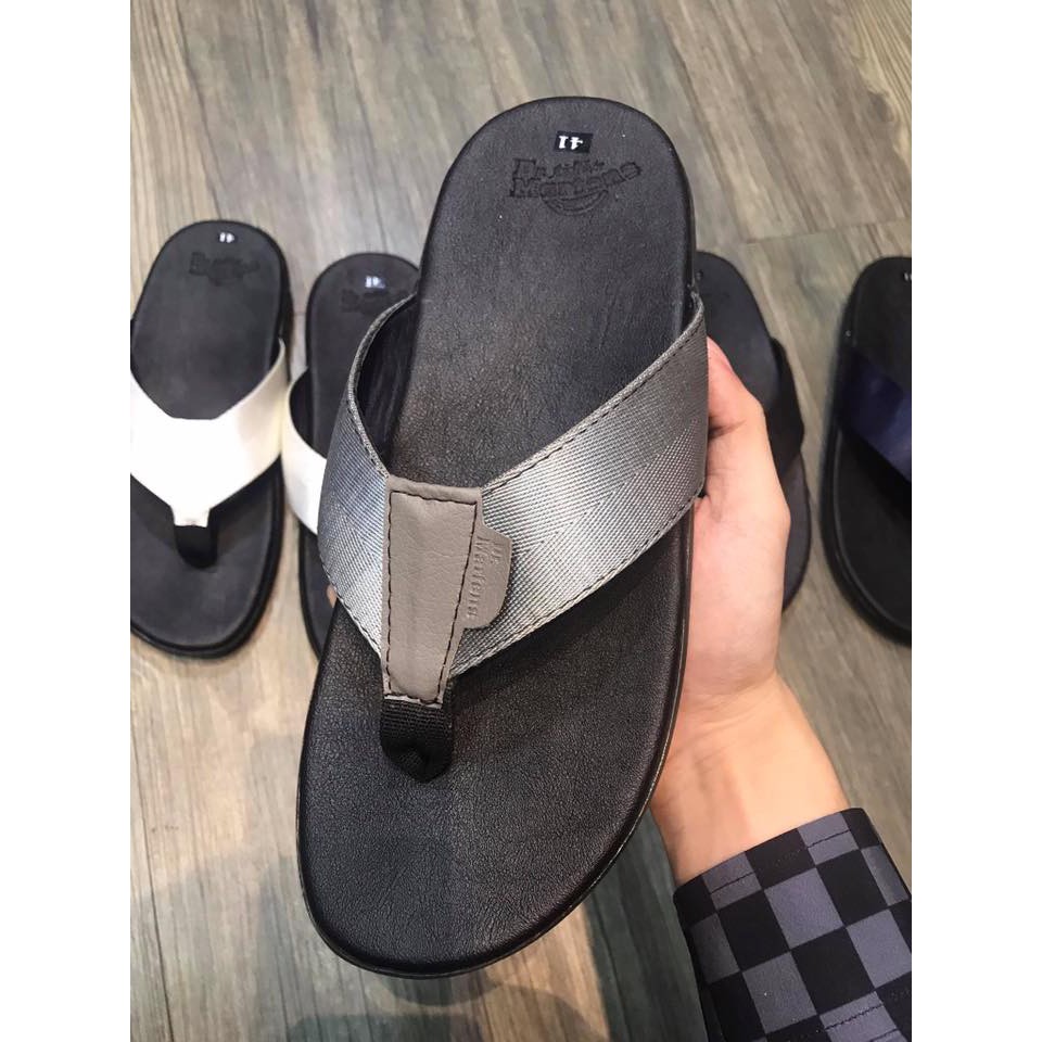 DÉP DR. MARTINE ĐEN VIỀN XÁM