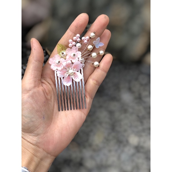 Cài tóc  mái Hanbok - phụ kiện cổ trang làm thủ công