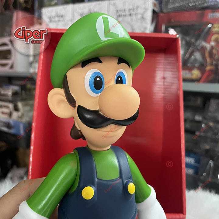 Mô hình Luigi Mũ Xanh  - Mô hình Mario - Figure Action Luigi