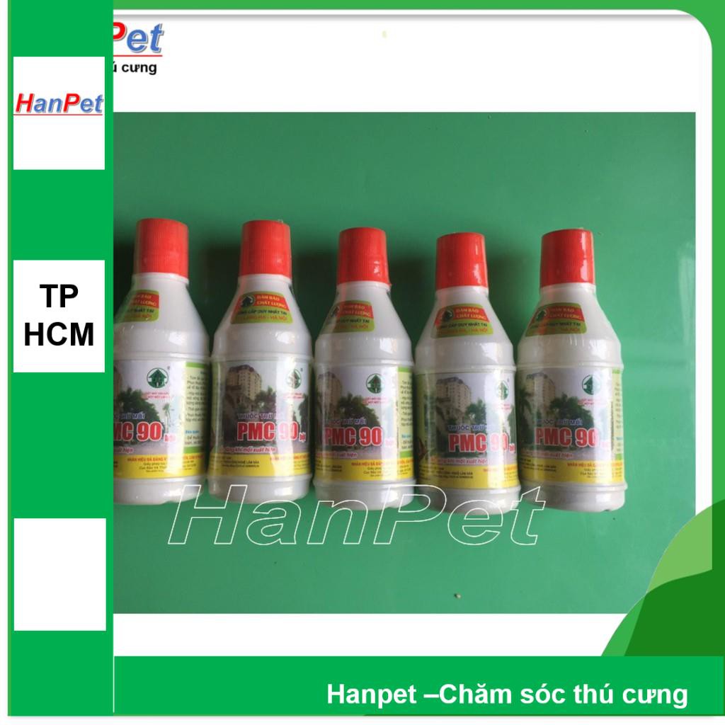 (combo 5 lọ) Thuốc diệt mối dạng bột xịt PMC 90 - mỗi lọ 100gr ( 432c) (chưa bao gồm hộp nhử mối pmc90)