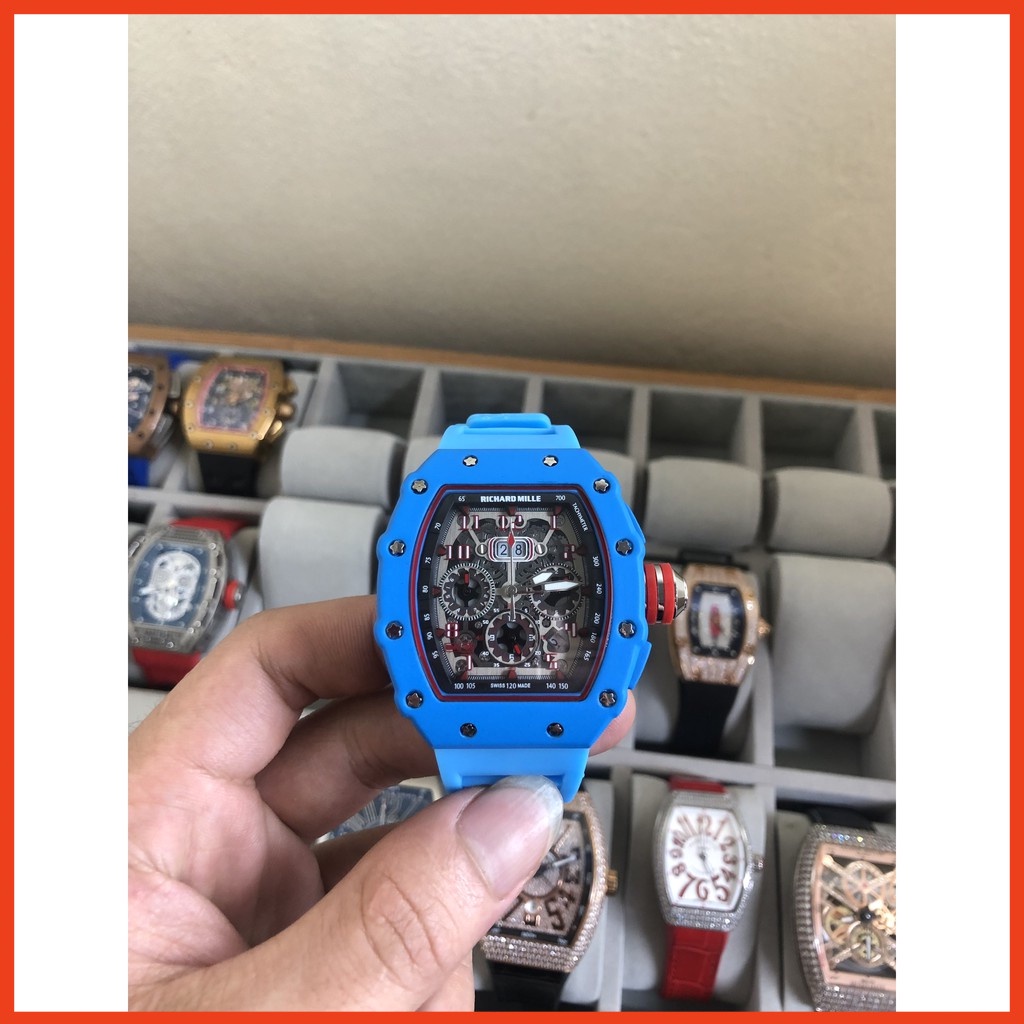 Đồng hồ Nam RM1103 Chronograph hoạt động Full Kim 2021