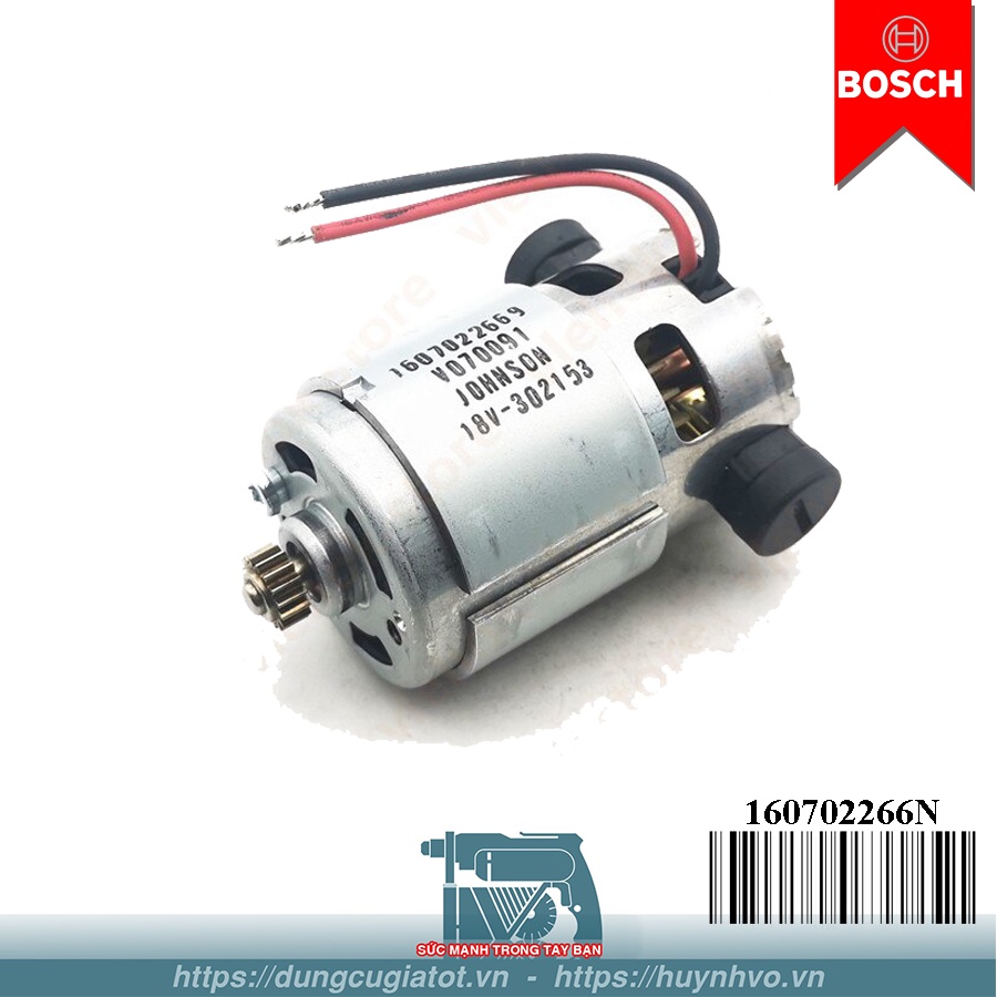 Motor máy khoan vặn vít Pin GSR 180LI 160702266N