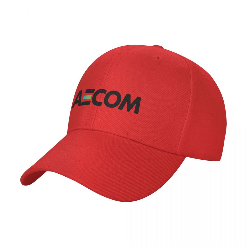 AECOM Logo Mũ Màu Trơn Mũ Bóng Chày Cong Vành Mũ Nam Nữ Cùng Phong Cách Thể Thao Ngoài Trời Mũ Chống