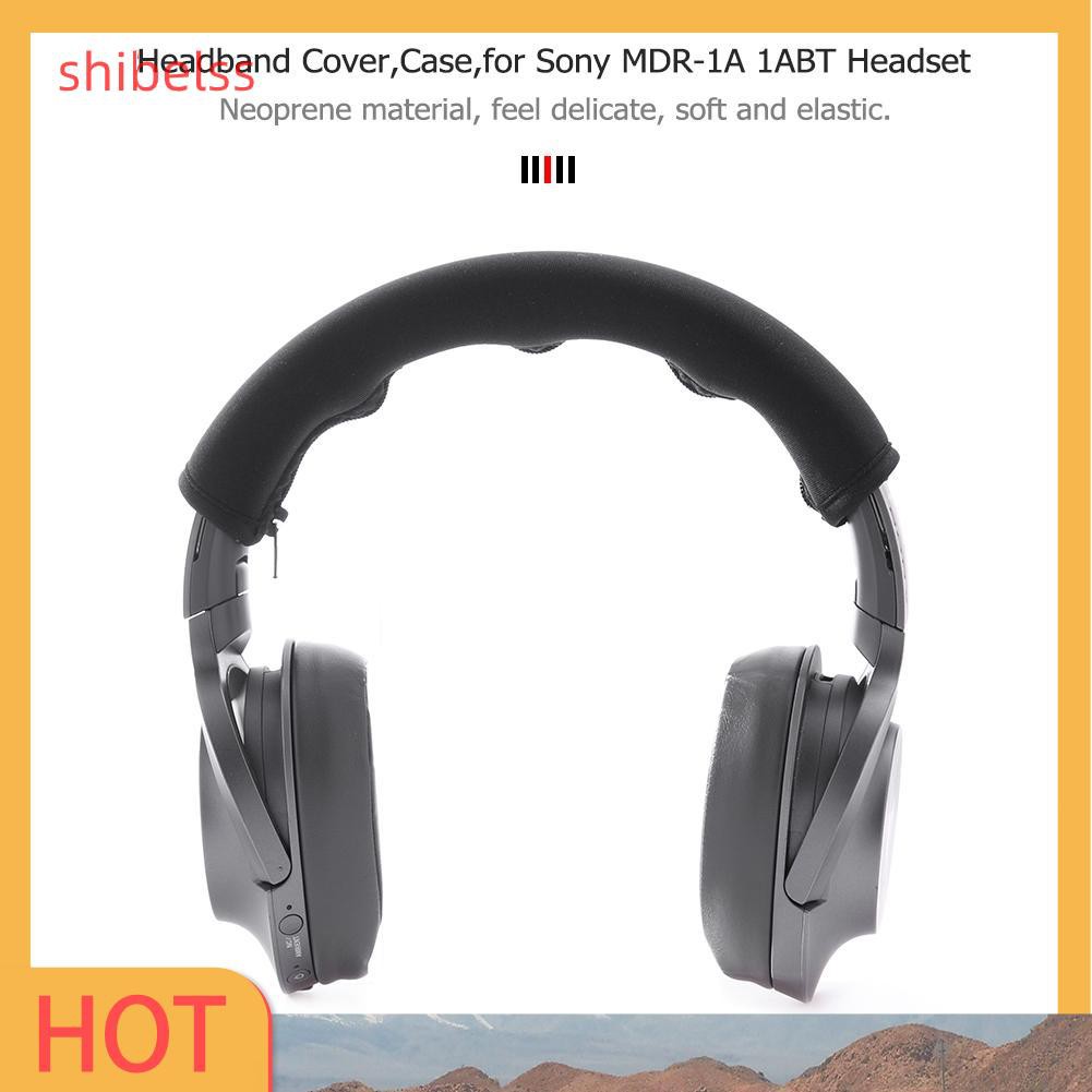 （ʚshibelss）Neoprene Zipper Headband Cover Case for ATH-MSR7 M50X M40X M30X Headphone