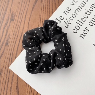 dây buộc tóc srunchies chấm bi