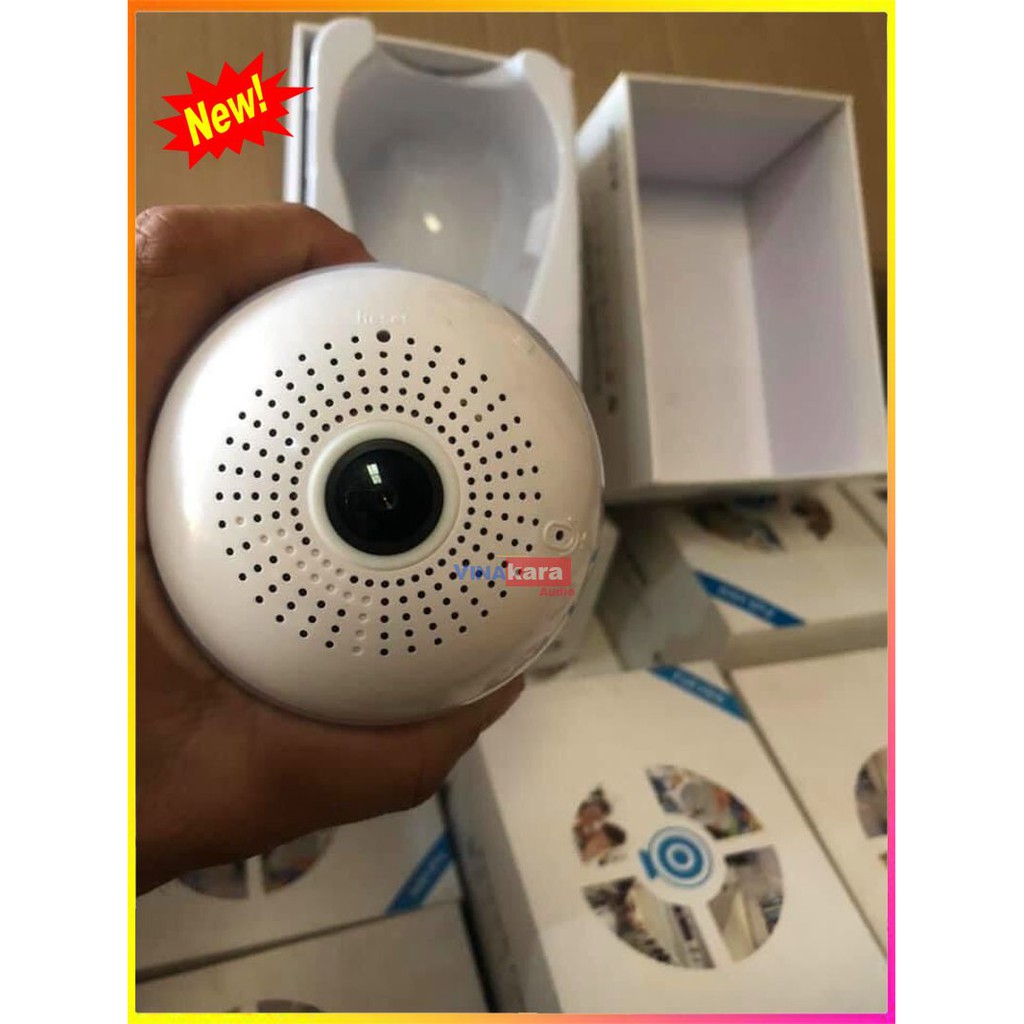 Camera bóng đèn, 360 độ, siêu nétm full HF, Camera wifi chất lượng cao, hàng chính hãng