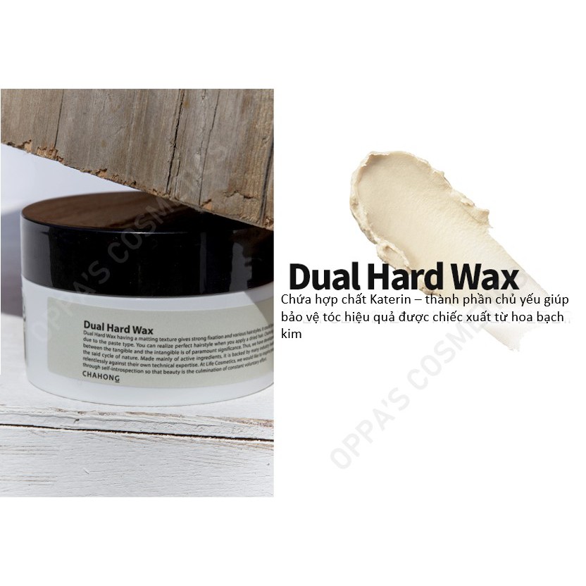 Sáp dưỡng tạo kiểu tóc Chahong dual hard wax 80g