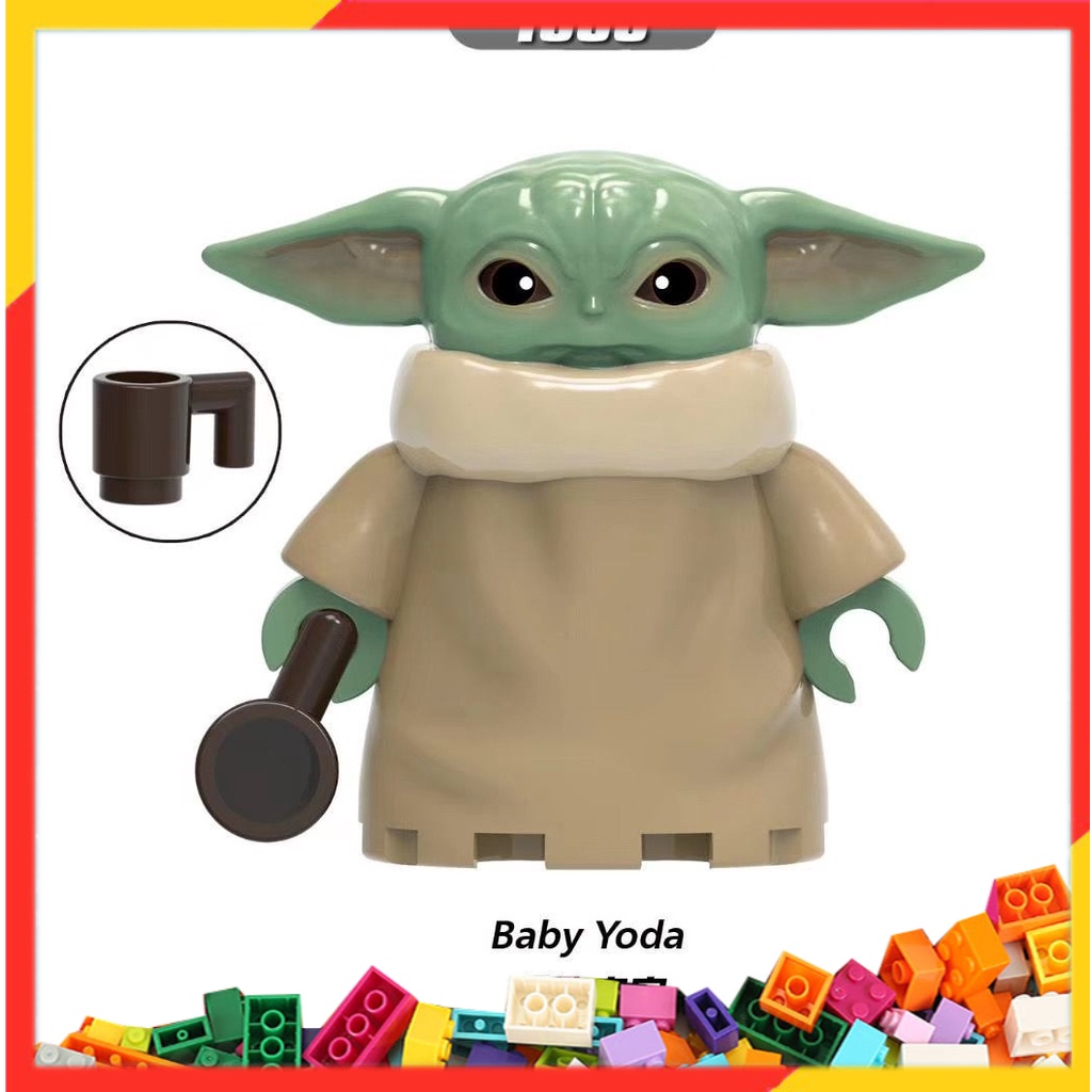 Mô Hình Đồ Chơi Lego Nhân Vật Baby Yoda Master Star Wars
