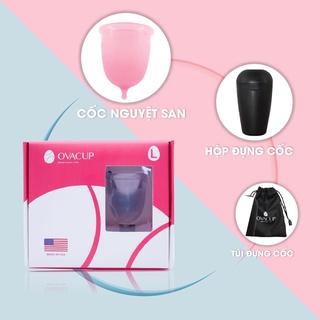 Combo cốc nguyệt san ovacup và bộ sản phẩm khử trùng ovashell - ảnh sản phẩm 5