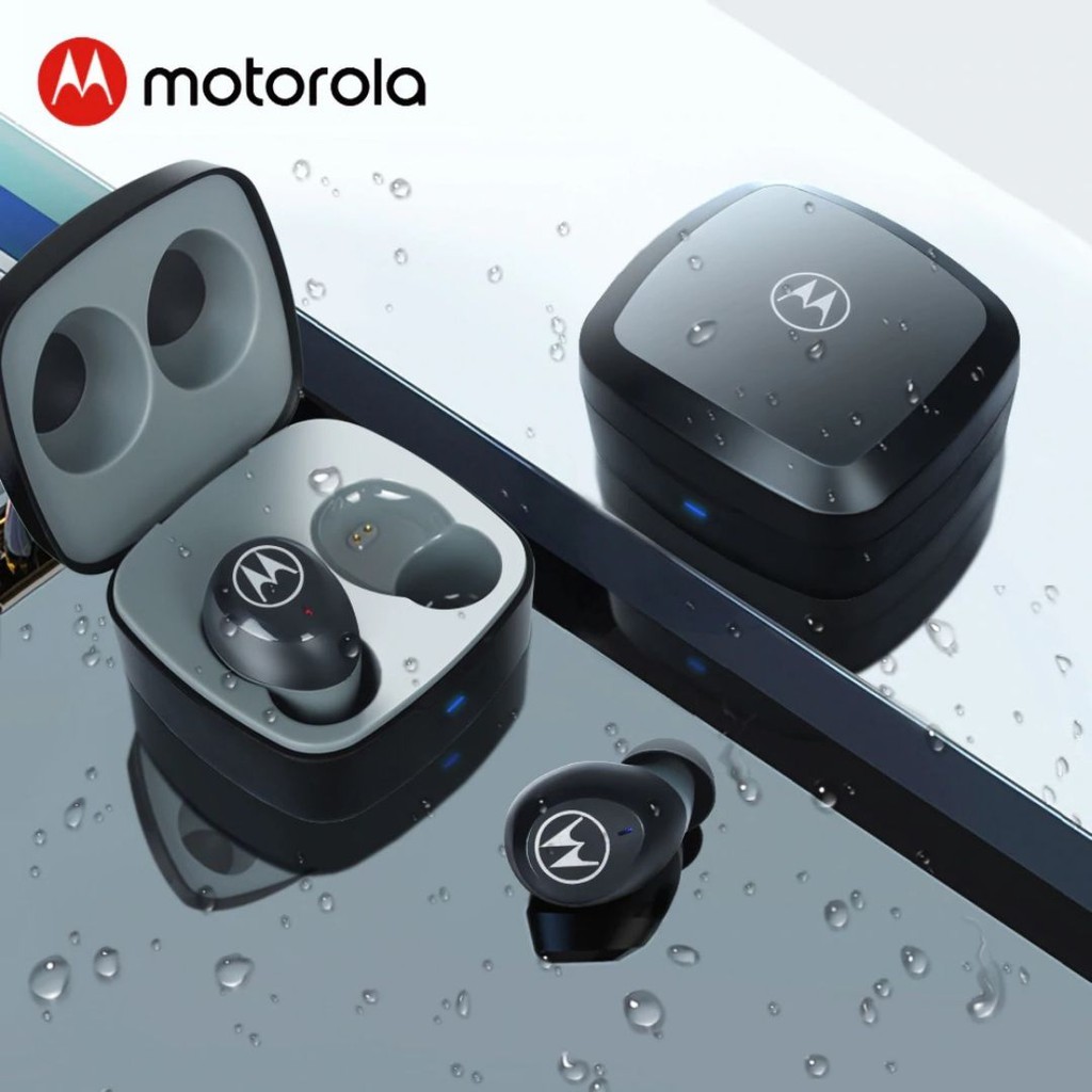 Motorola VerveBuds 100 TWS - Tai nghe Bluetooth V5.0- Touch control - Chống nước IPX5