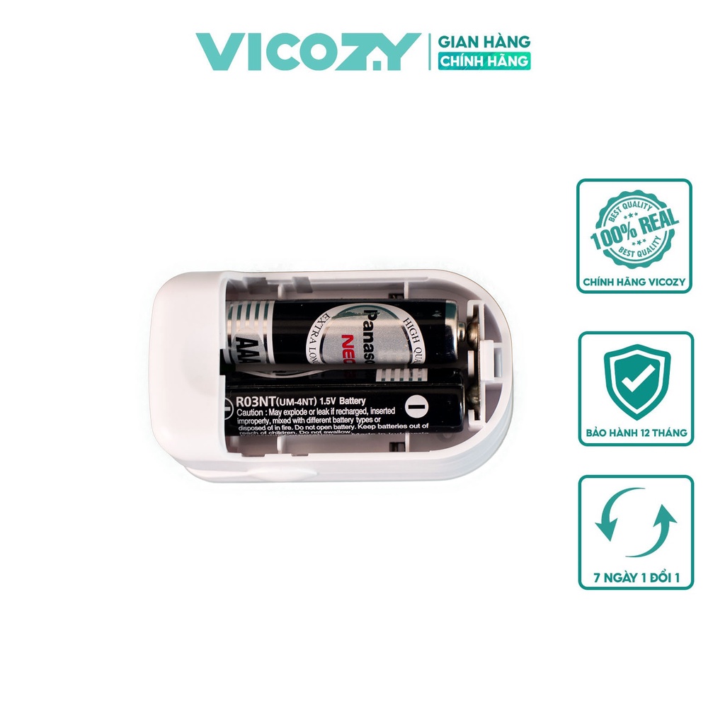 Máy đo Oxy trong máu SPO2 và nhịp tim A2 - Fingertip Pulse Oximeter A2 Vicozy