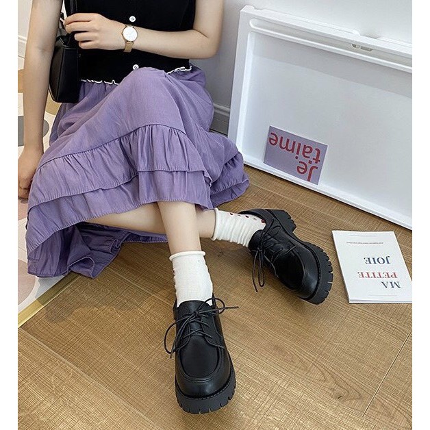 [GIÀY OXFORD NỮ] Mẫu nhà Gobe giành riêng cho các nàng công chúa, mix váy siêu xinh -E03- giaynugobe | BigBuy360 - bigbuy360.vn