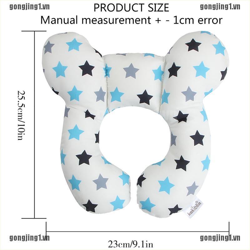 GONJON Baby Travel Pillow Infant Head and Neck Support Pillow for Car Seat, Pushchair