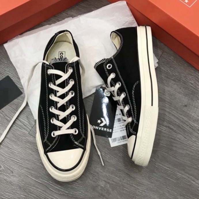 Giày Sneaker thể thao nam nữ full bill box cổ thấp màu đen trắng, giày thể thao giá rẻ đế bệt ulzzang đi học đi làm M2 | BigBuy360 - bigbuy360.vn