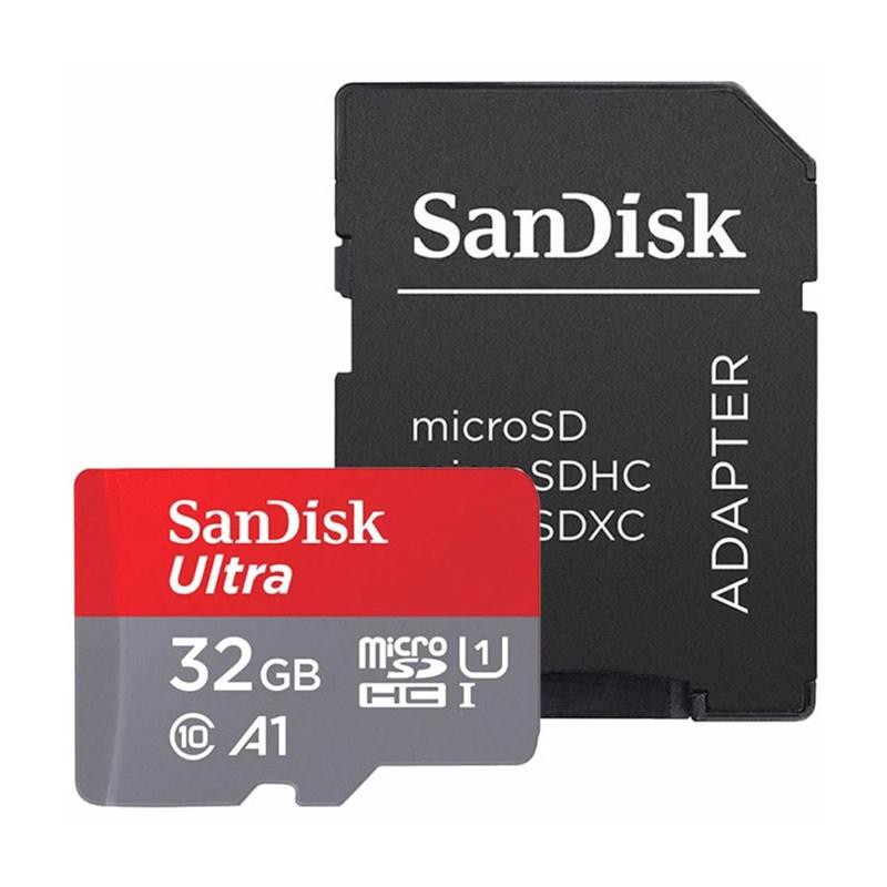 Micro Sd Sandisk Ultra Microsdhc 32gb A1 98mb / S Hiệu Sandisd Uhs-i