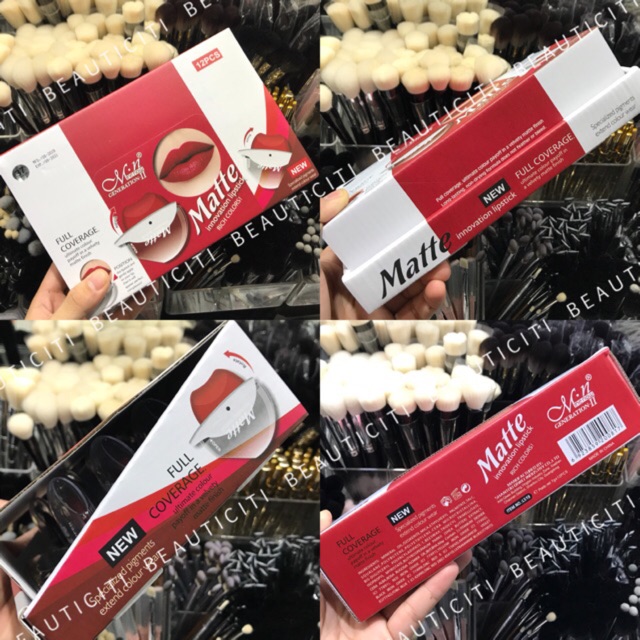 SON BẶM MÔI LÌ MENOW MATTE INNOVATION LIPSTICK | BigBuy360 - bigbuy360.vn