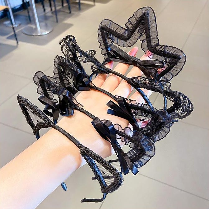 Băng đô hình tai mèo phong cách Hàn Quốc đáng yêu cho nữ