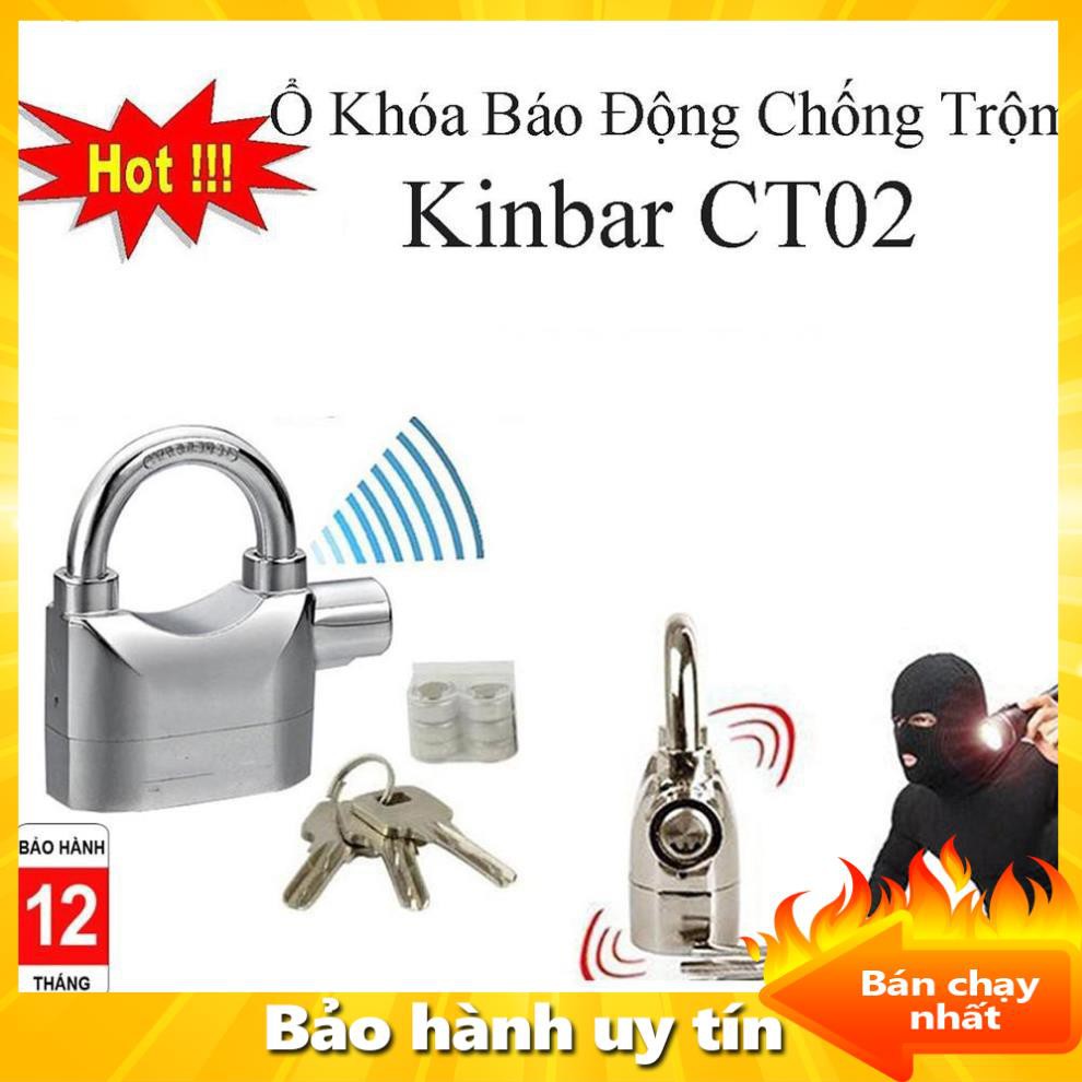 Ổ khóa báo động chống trộm Kinbar CT02, BẢO HÀNH CHÍNH HÃNG