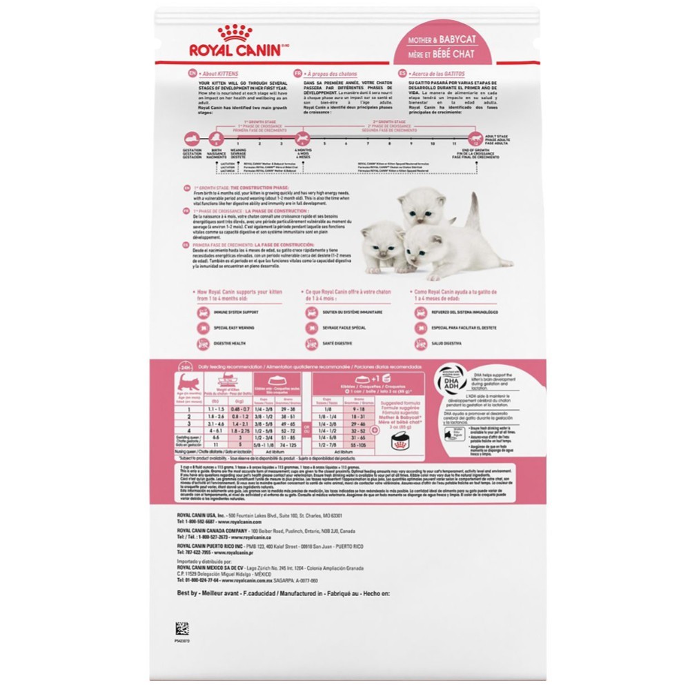 Thức Ăn Cho Mèo Sơ Sinh Và Mèo Mẹ Royal Canin Mother &amp; Baby Cat 34 Túi 2Kg