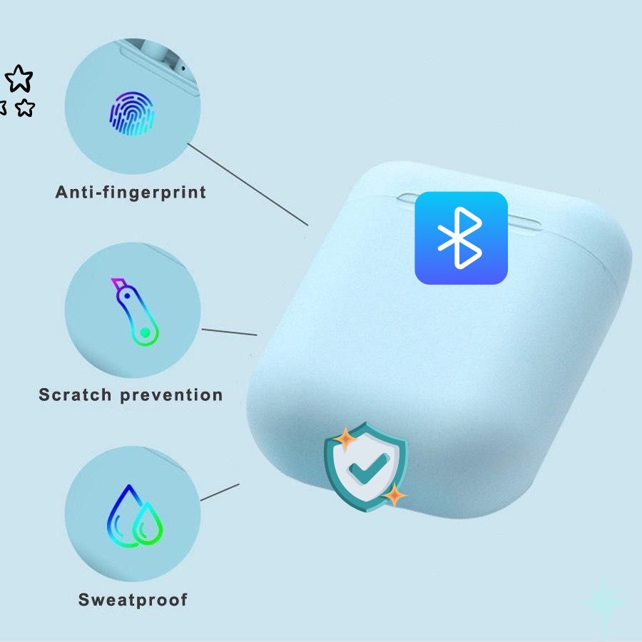 Tai Nghe bluetooth Không Dây J12 TWS Cảm Ứng Âm Thanh HIFI Cho Android iOS TWS