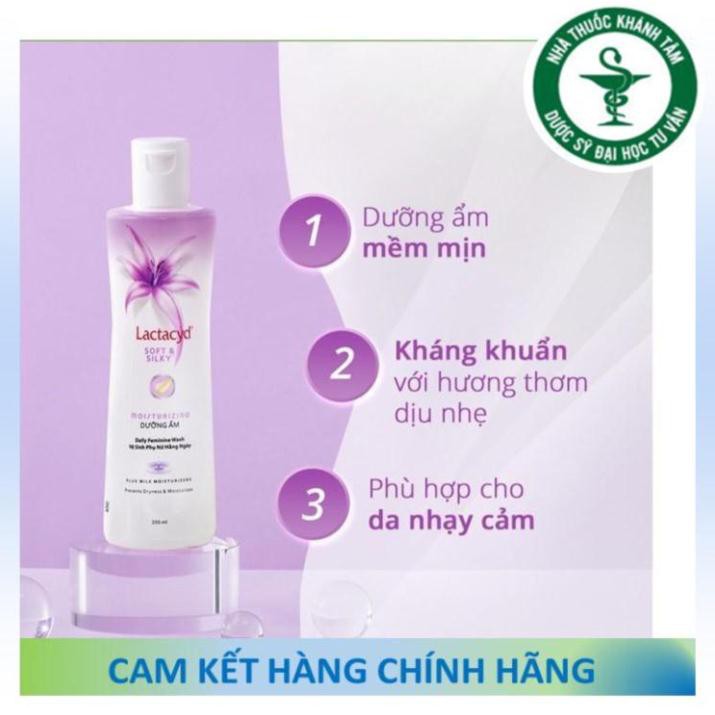 ! ! Dung dịch vệ sinh phụ nữ Lactacyd Soft &amp; Silky