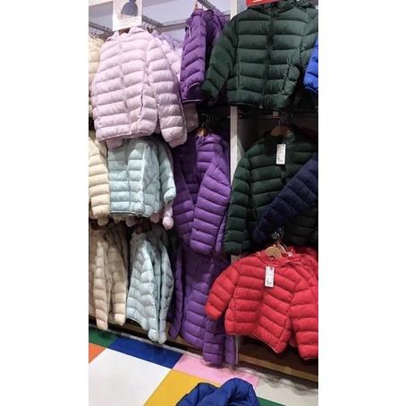 Áo phao Kid Uniqlo siêu nhẹ
