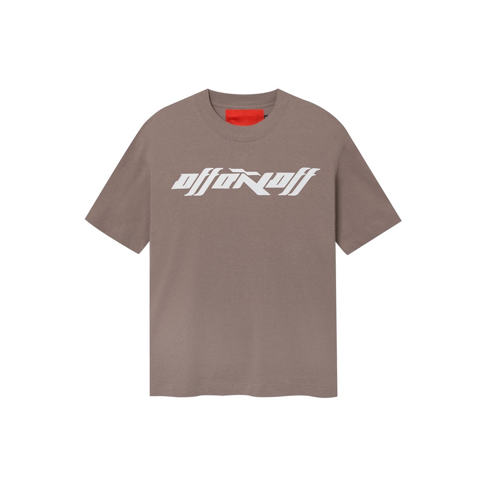 Áo thun nam ngắn tay OFFONOFF LOGO V2 TSHIRT BROWN