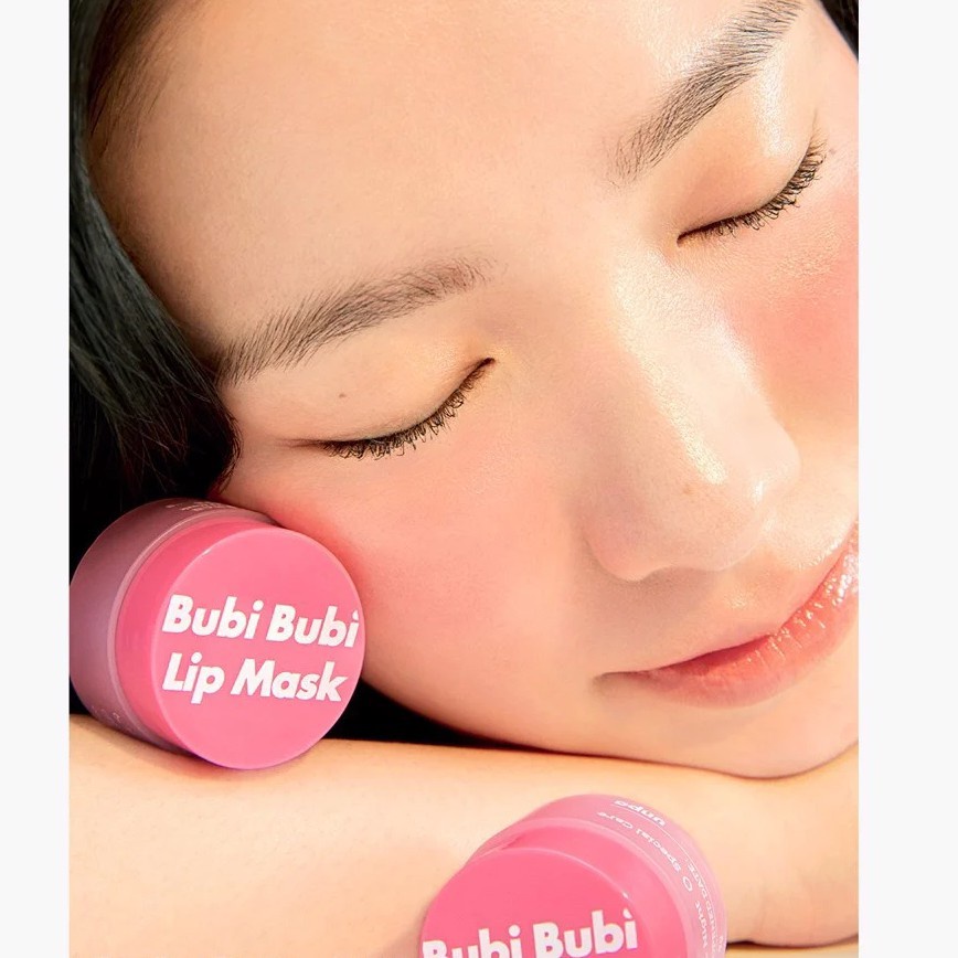 Mặt Nạ Ngủ Môi Dưỡng Ẩm Chống Lão Hóa Unpa Bubi Bubi Lip Mask 9g