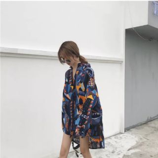 [ORDER] Váy sơ mi họa tiết SM05