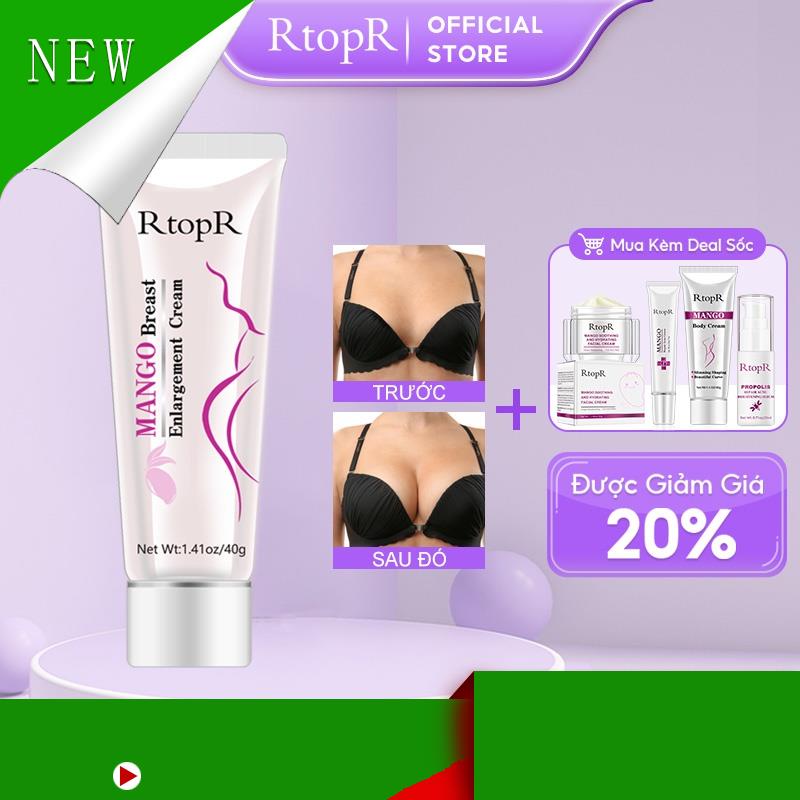 [Mẫu mới] Kem Nở Ngực RtopR  Chiết Xuất Xoài Làm Săn Chắc Và Nâng Ngực Cho Nữ 40g