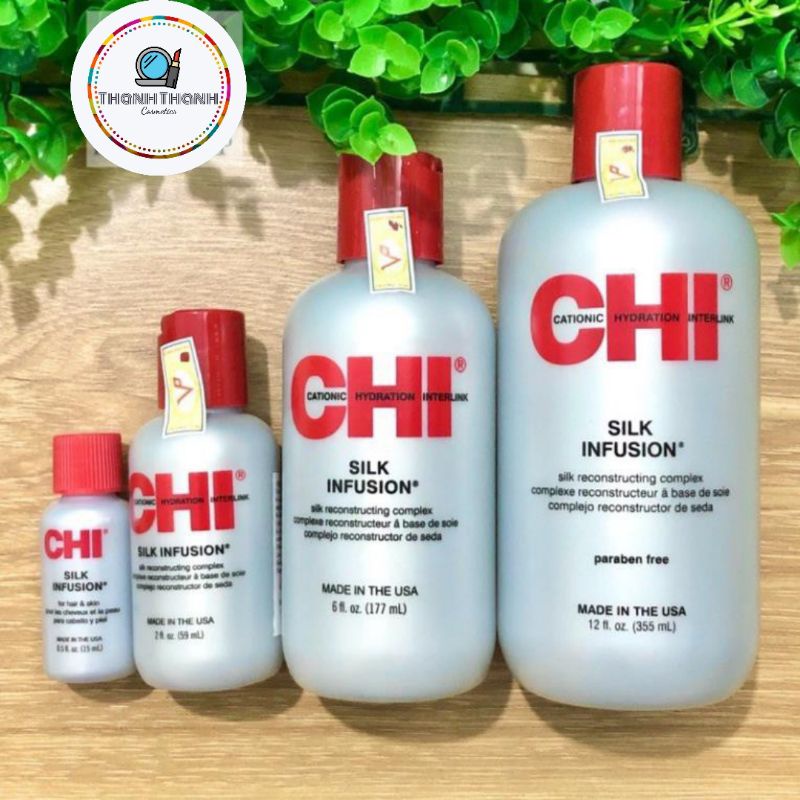[HÀNG MỸ] TINH DẦU DƯỠNG TÓC CHIII SILK INFUSION