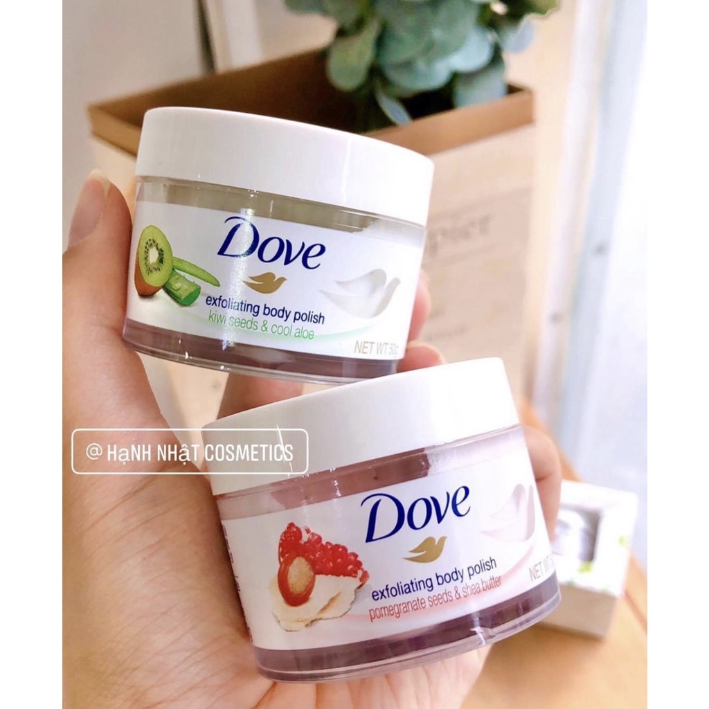 [HÀNG HOT] Tẩy da chết body DOVE giúp da mịn màng chiết xuất từ thiên nhiên hũ 50g | BigBuy360 - bigbuy360.vn