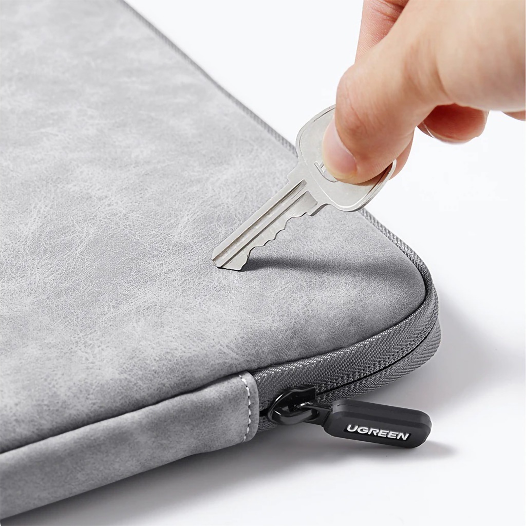 Túi chống sốc Laptop Macbook iPad Ugreen LP187 | Túi đựng máy tính 11 12 13 14 inch bằng da Pu