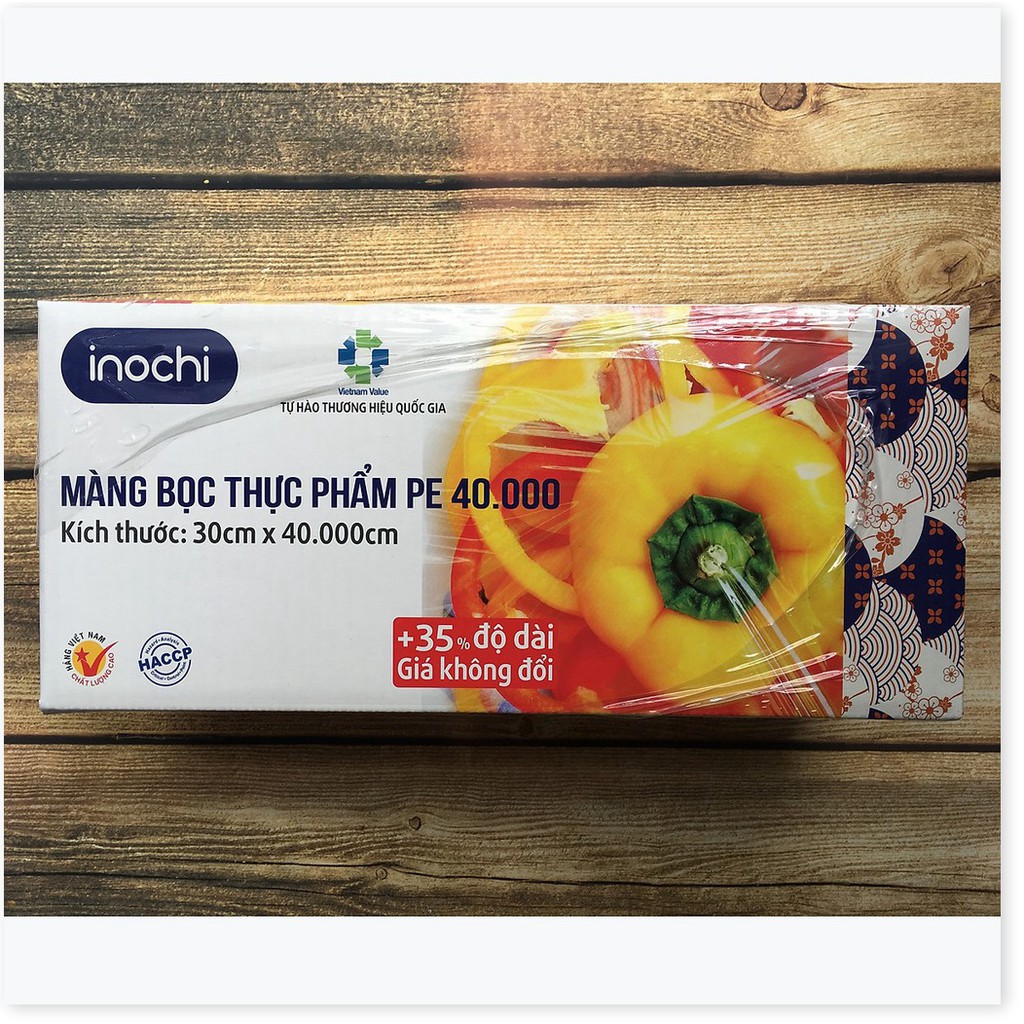 Màng bọc thực phẩm PE Inochi 30x40.000cm