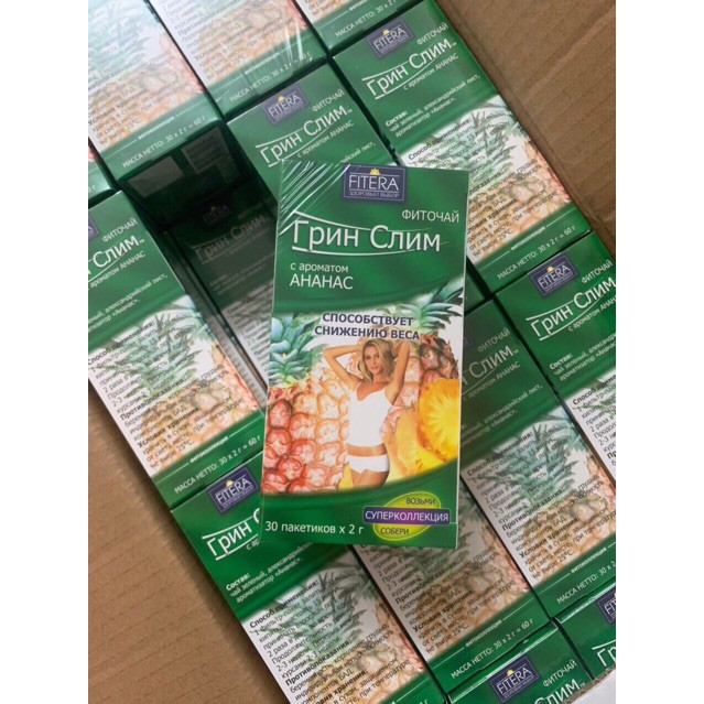 Trà Thanh Lọc Cơ Thể Fitera Dứa