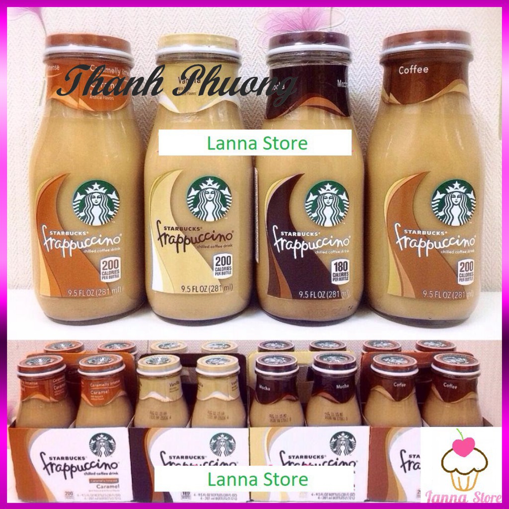 { SALE221 }  Cà phê Starbucks đóng chai 281ml- nhập khẩu Mỹ ( Hàng HoT )