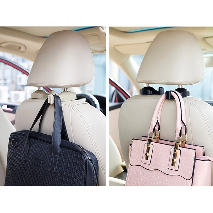 Móc treo đồ trên ô tô gài sau ghế tiện lợi, nhỏ gọn, chắc chắn, đa năng