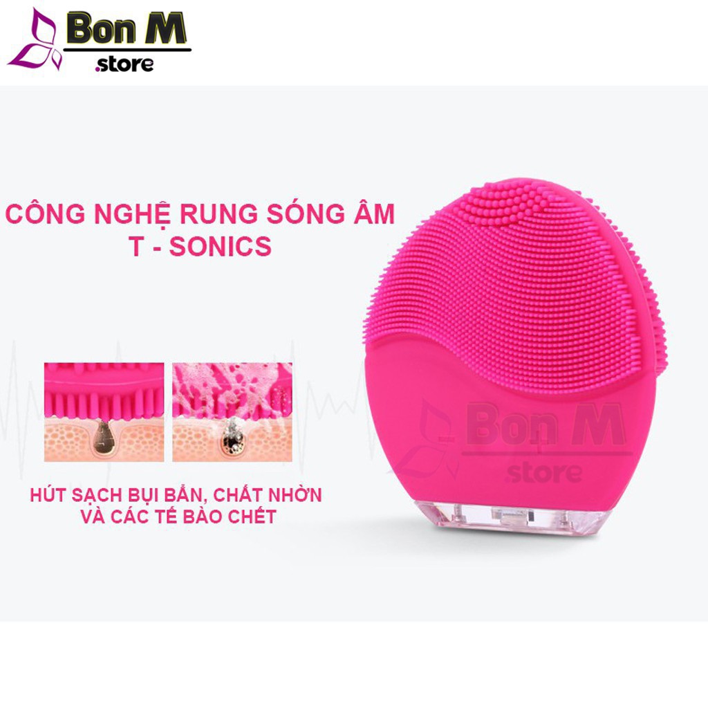 Máy Rửa Mặt Foreo ⚡FREESHIP⚡ Máy Rửa Mặt Foreo Luna Mini 2 Công Nghệ Sóng Âm T-sonic Loại Bỏ 99,5% Bụi Bẩn, Tế bào Chết