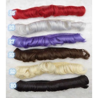 Tép tóc giả 5cm cho búp bê (làm wig búp bê)