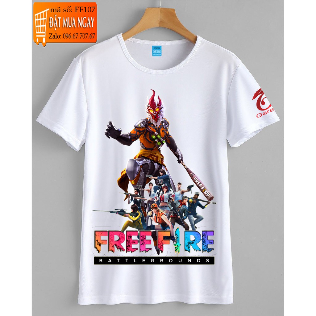 Áo thun game free fire