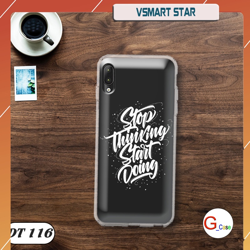 Ốp lưng dẻo in hình VSMART STAR